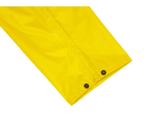 Длинный дождевик Lanai  из полиэстера со светоотражающей тесьмой, желтый