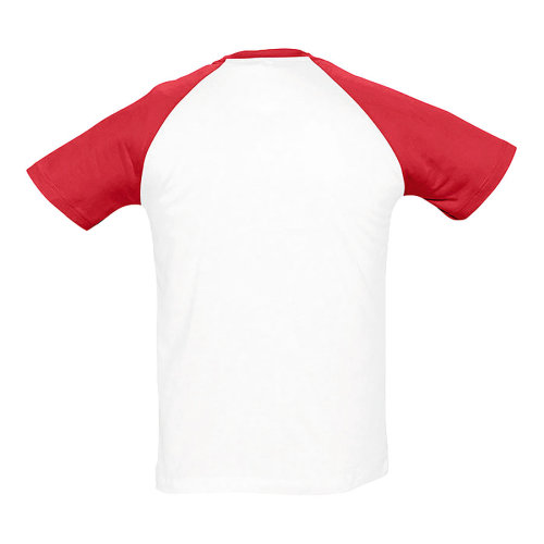 Футболка мужская FUNKY 150 (красный, белый)