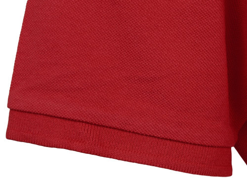 Calgary женская футболка-поло с коротким рукавом, красный