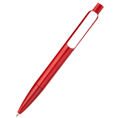 Ручка пластиковая Nolani, красная