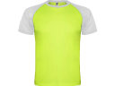 Спортивная футболка Indianapolis детская, неоновый зеленый/белый