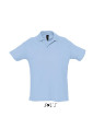 Джемпер (рубашка-поло) SUMMER II мужская,Голубой XXL