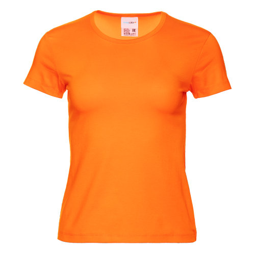 Футболка женская STAN хлопок/эластан 180,37W, оранжевый