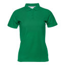 Рубашка поло женская STAN хлопок/полиэстер 185, 104W, зелёный
