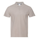 Рубашка поло мужская STAN хлопок/полиэстер 185, 104, светло-серый