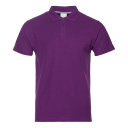 Рубашка поло мужская STAN хлопок/полиэстер 185, 104, фиолетовый
