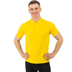Рубашка поло Rock, мужская, желтый