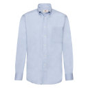 Рубашка мужская LONG SLEEVE OXFORD SHIRT 135 (голубой)